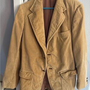 Tan Corduroy Blazer